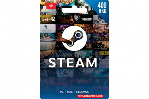Steam 400 HKD (51.3 USD)